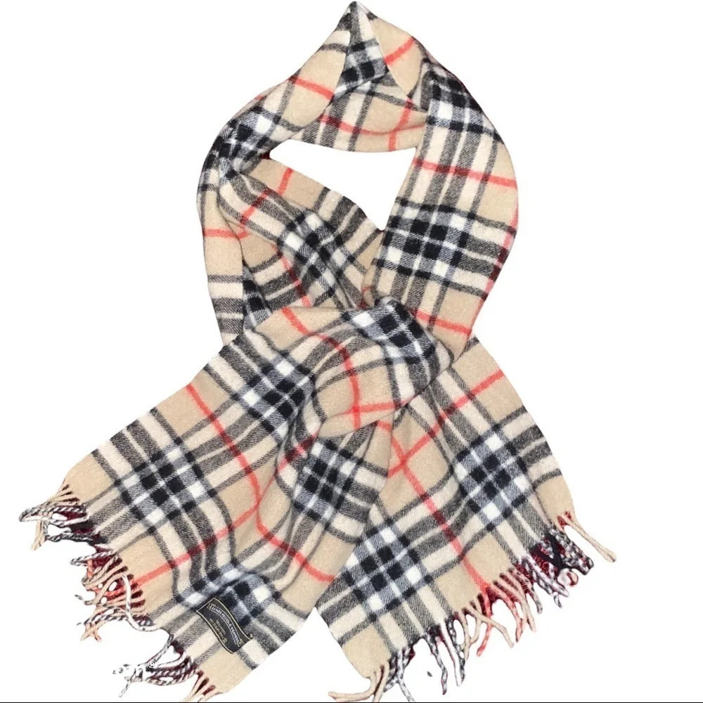 James Pringle weavers Nova check warm wool unisex  scarf